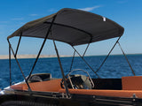 3 boog Biminitop black line - Aluminium - Hoogte 117 cm
