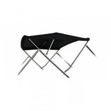 3 boog Biminitop basic - RVS - Hoogte 137 cm