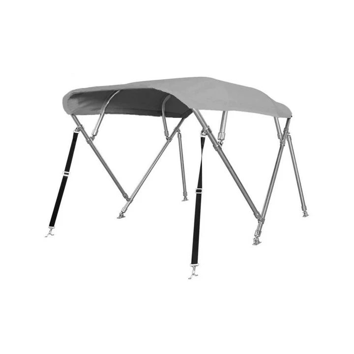 4 boog Biminitop - RVS - Hoogte 117 cm
