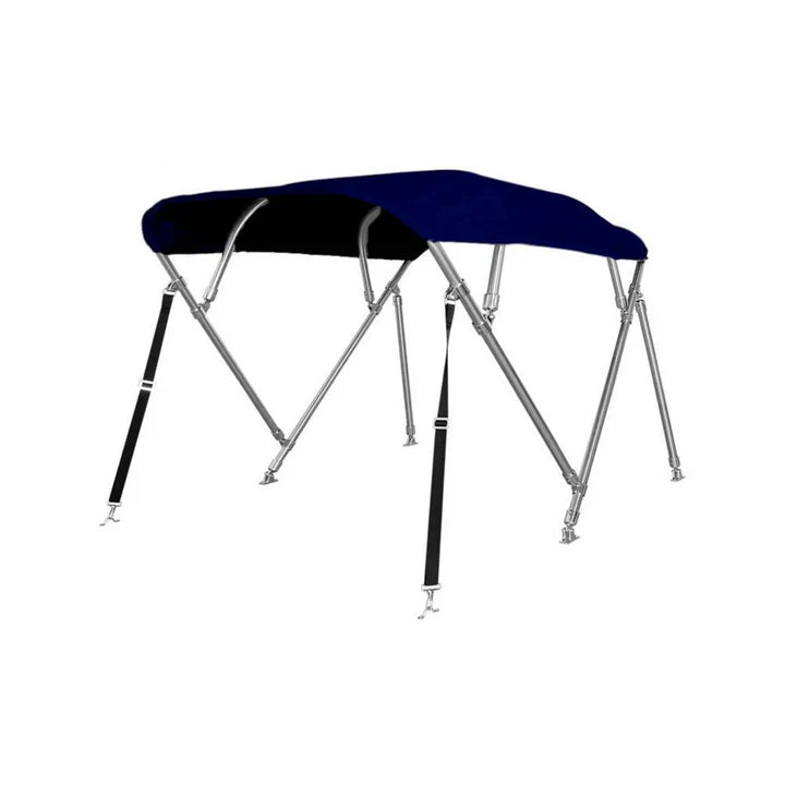 4 boog Biminitop - RVS - Hoogte 117 cm