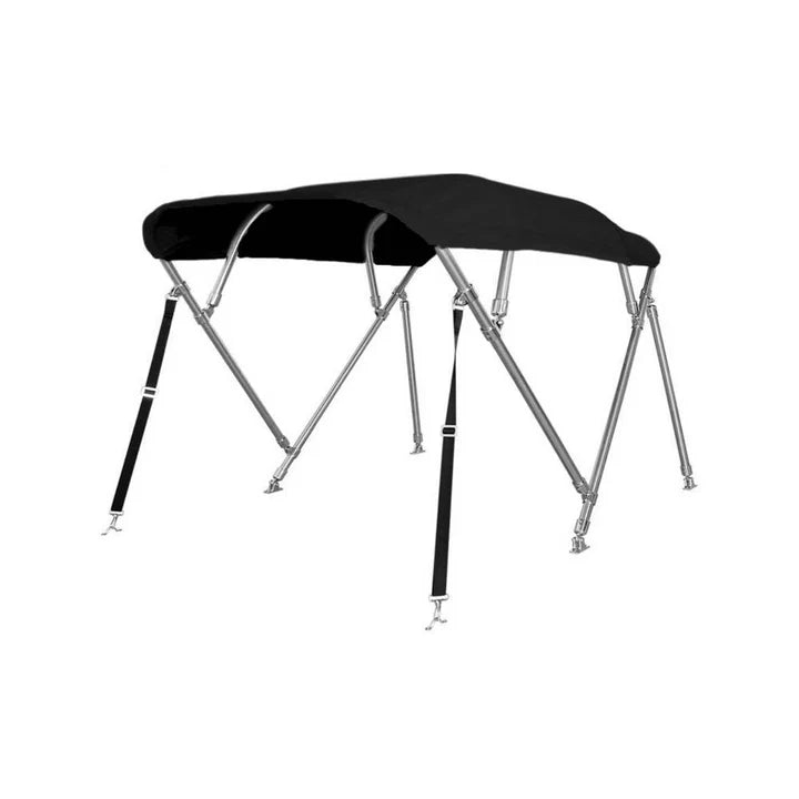 4 boog Biminitop - RVS - Hoogte 117 cm