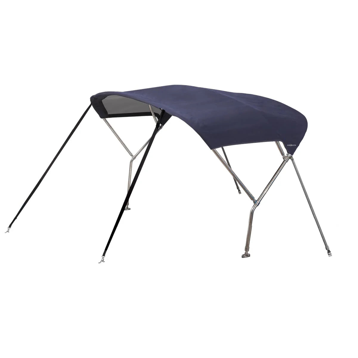 Zeilboot biminitop - RVS - Breedte 190 <> 210 cm - Hoogte 135 cm - Doek 130 cm - blauw