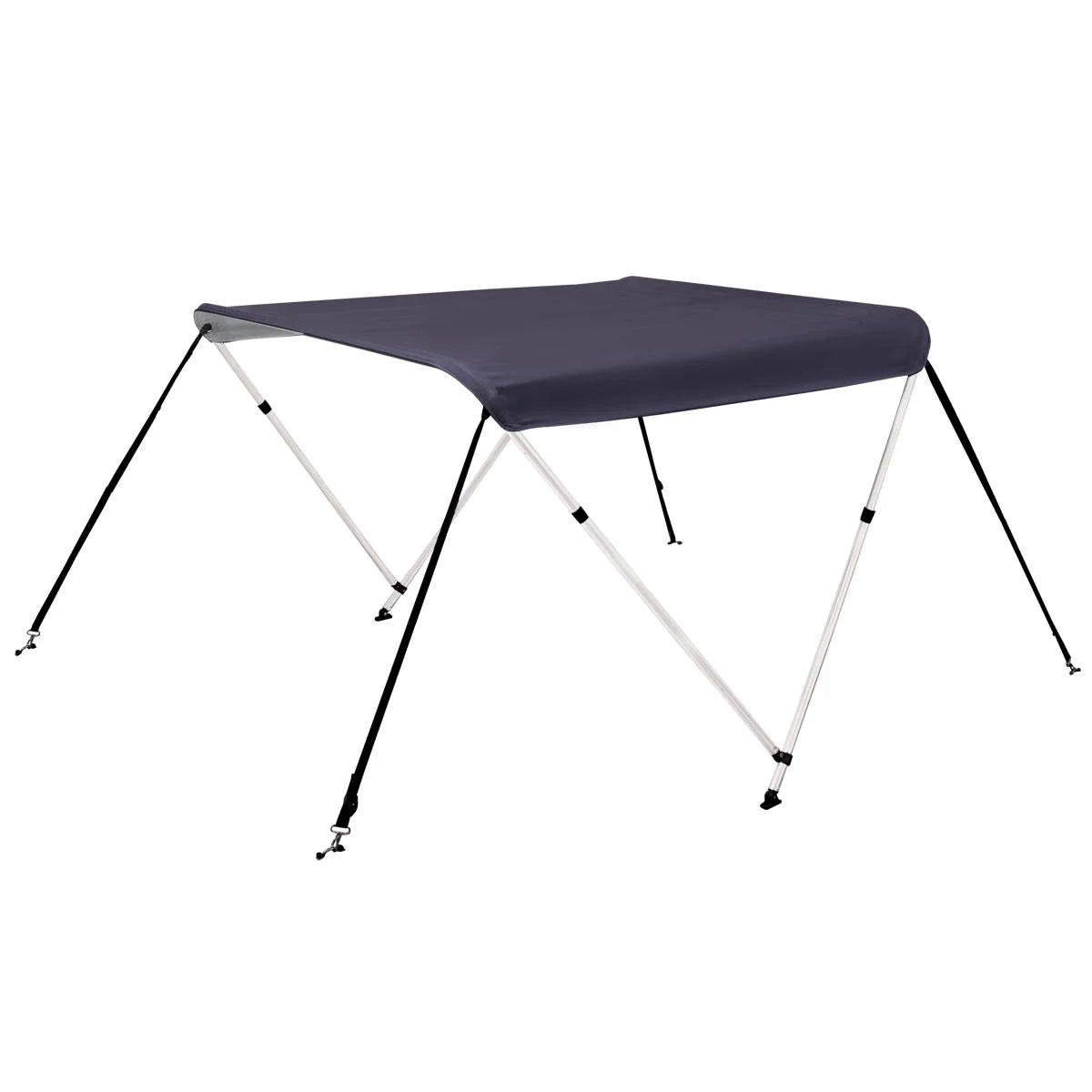 2-boogs biminitop - Aluminium - Breedte 110 <> 170 cm - Hoogte 115 cm - Doek 160 cm