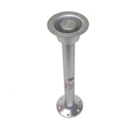 Aluminium Tafelpoot 68,5 cm incusief vloerplaat en tafelbase