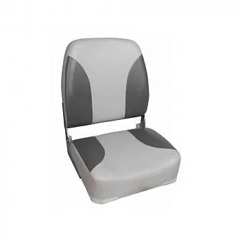 Bootstoel - inklapbaar - grijs met antraciet