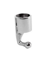 Eindkap RVS AISI316 bevestiging voor 25mm buis