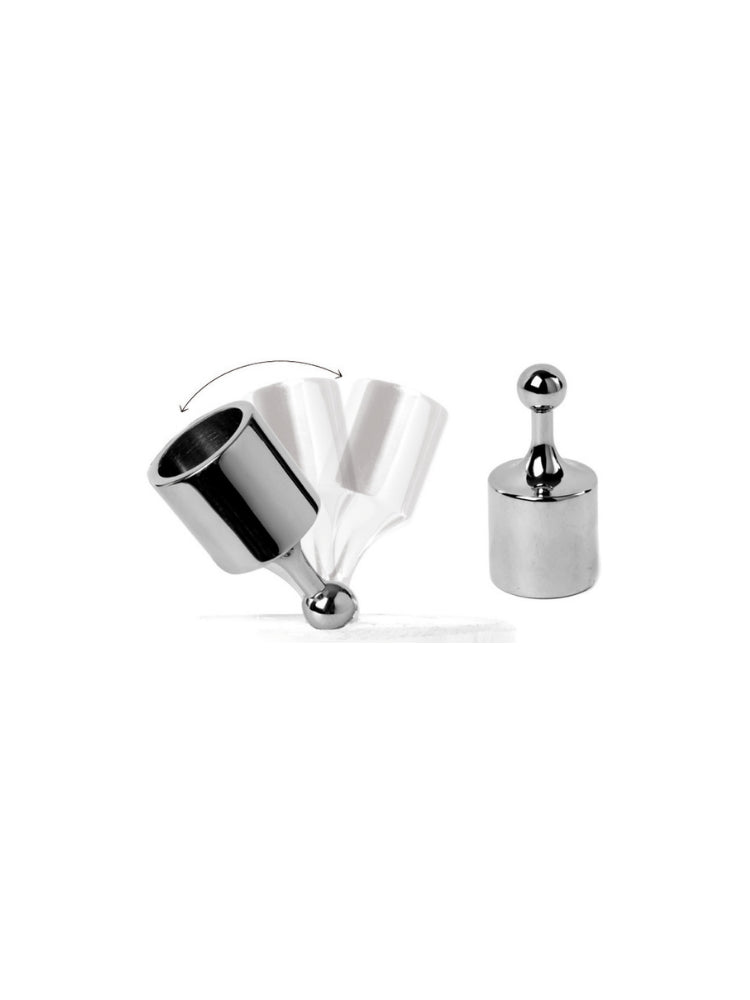 Straight cap AISI316 for 25-mm pipe mounting