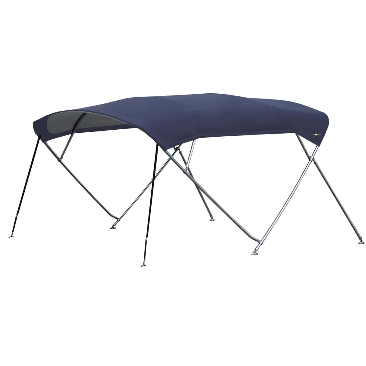 Cruiser biminitop - RVS - Hoogte 135 cm - Doek 220 cm - marineblauw