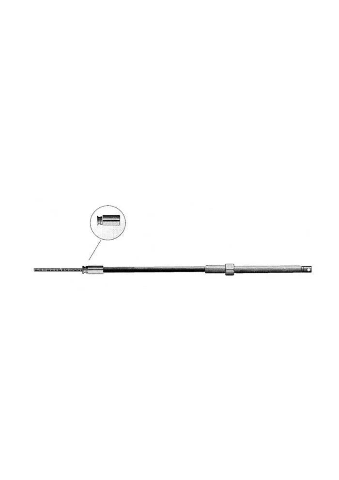 Stuursysteem set - metalen stuurkop KMDA100 met TO2 stuurkabel - mechanisch