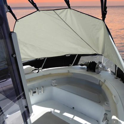 T-top Boeg Schaduw Doek - op boot