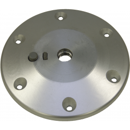 Aluminium Tafelpoot 68,5 cm incusief vloerplaat en tafelbase