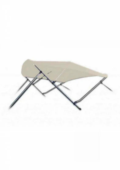 3 boog Biminitop - Aluminium - Hoogte 117 cm