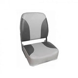 Bootstoel - inklapbaar - grijs met antraciet