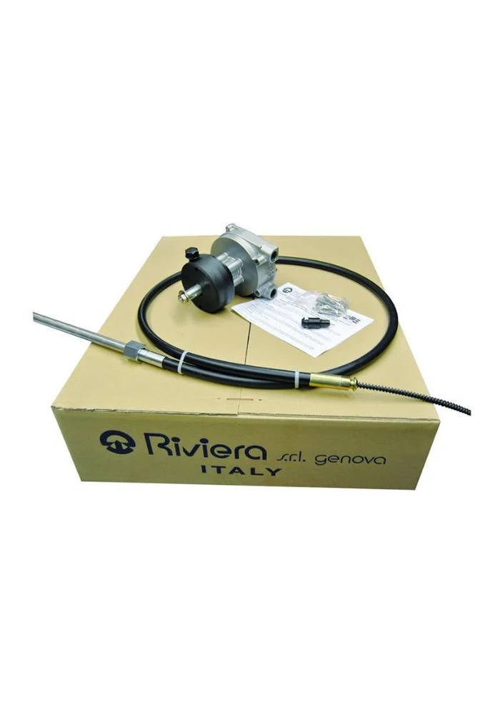 Stuursysteem set - metalen stuurkop KMDA100 met TO2 stuurkabel - mechanisch